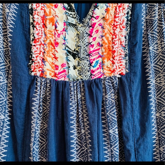 Philosophy Anthropologie Boho Casual Cotton Dress - Picture 4 of 14
